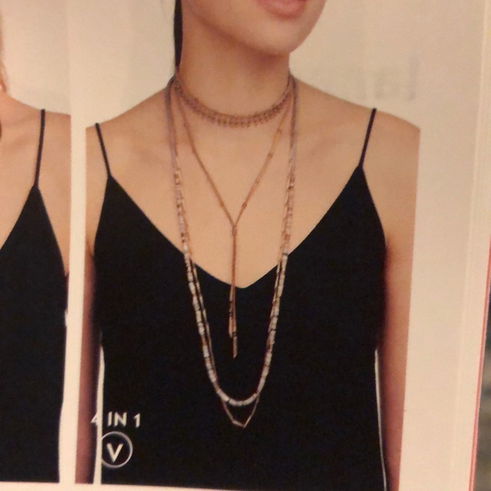 Stella & Dot Aven Layering Necklace